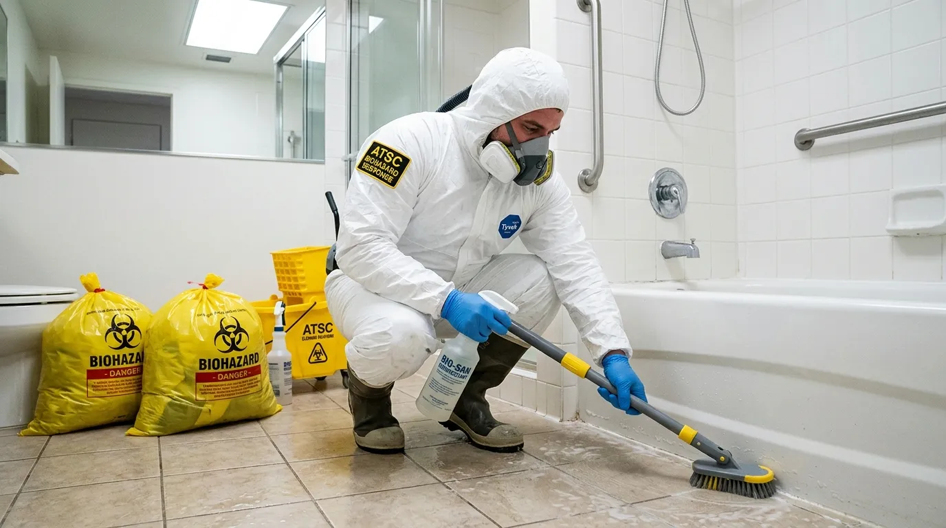 Decontamination equipment deployed for Blood Cleanup in North Haledon